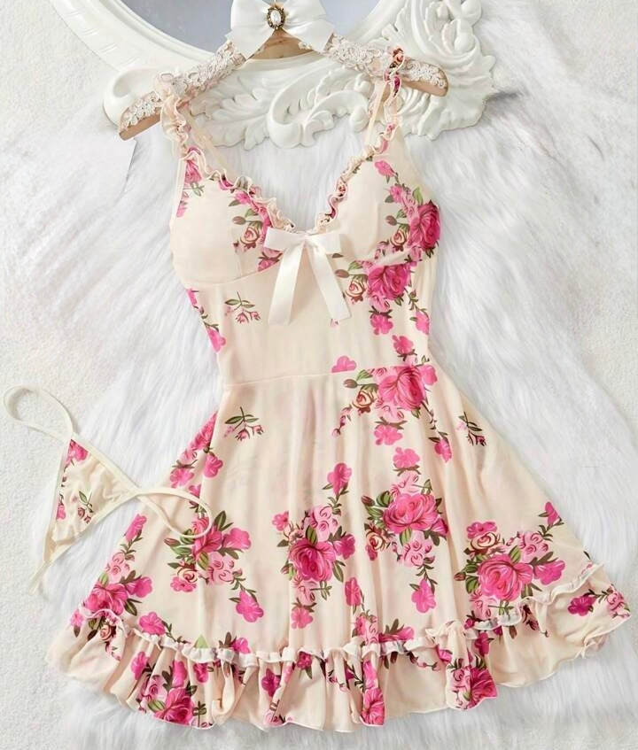 Baby Doll + Tanga a Juego