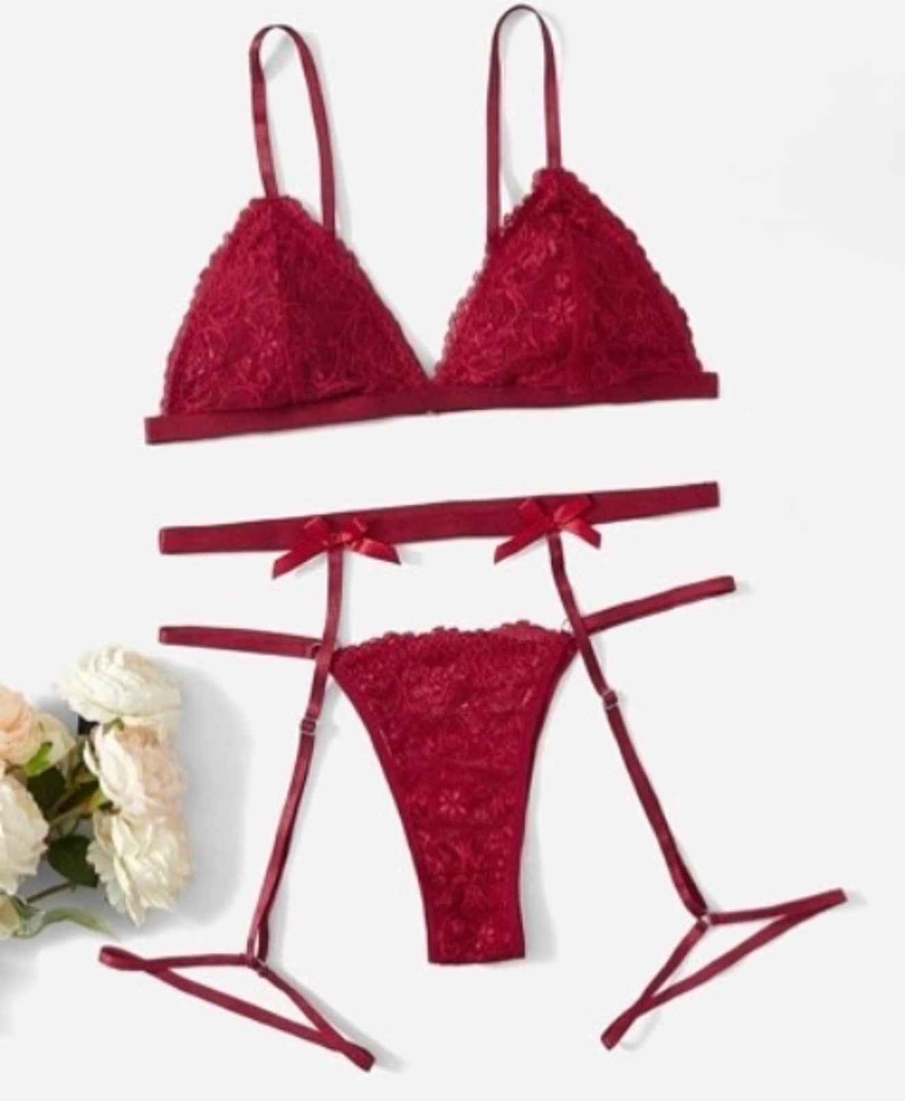 Conjunto Rojo Sensual