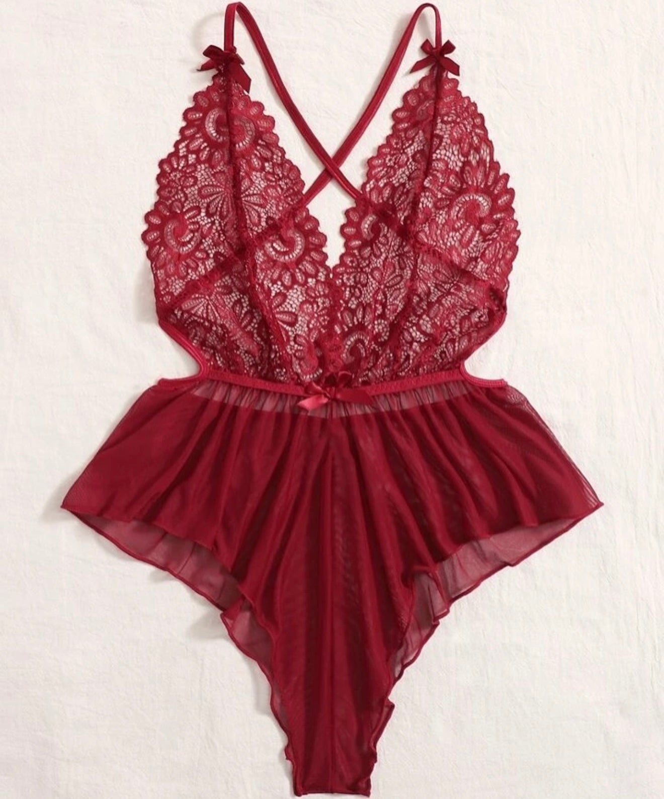 Body con Encaje Floral
